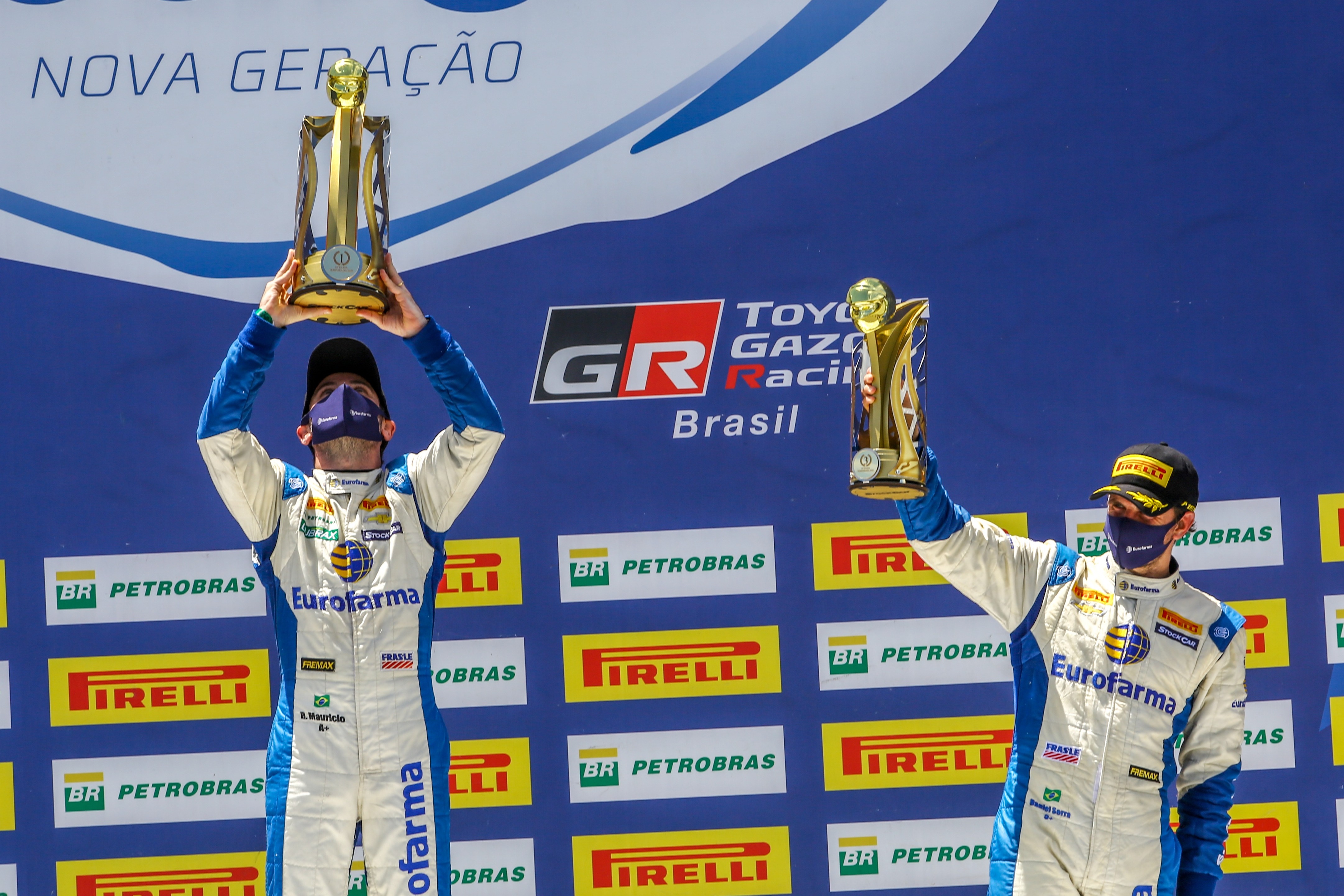 Pilotos Daniel Serra e Ricardo Maurício